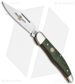 Boker 20-20 150th Anniversary Series Pocket Knife 5.25" Green Wood 116014