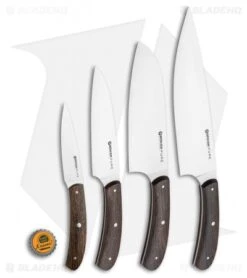 Boker Anso Pure CPM 5-Piece Kitchen Knife Set Oak Wood W/ Magnetic Block -BLADE HQ SHOP Boker Anso Pure CPM 5 Piece Kitchen Set Oak Wood Magnetic Block BHQ 116561 jr bottlecap 1