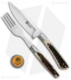 Boker Arbolito Stag Steak Knife Dinner Set 03BA5717H (12 Piece Set) -BLADE HQ SHOP Boker Arbolito Stag Steak Knife Dinner Set 03BA5717H BHQ 85724 jr bottlecap