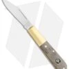 Boker Barlow Expedition 3.25" Traditional Pocket Knife Green Micarta Brass -BLADE HQ SHOP Boker Barlow Expedition 112941 BHQ 118351 jr