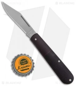 Boker Barlow Integral Pocket Slip Joint Knife Black Canvas Micarta (3.25" Satin) -BLADE HQ SHOP Boker Barlow Integral Pocket Knife Micarta SW 111943 BHQ 120617 jr bottlecap