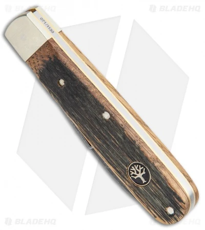 Boker Barlow Prime Pocket Knife Castle Wood (3.875" Acid Wash) 4 Boker Barlow Prime Pocket Knife Castle Wood (3.875" Acid Wash) - Image 2