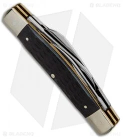 Boker Congress Pocket Knife 3.625" Black Bone 110722 -BLADE HQ SHOP Boker Congress Pocket Knife Black Bone 110722 BHQ 40067 jr side