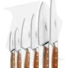 Boker Forge Wood 7-Piece Kitchen Knife Set Maple Wood W/ Wooden Block 2 Boker Forge Wood 7-Piece Kitchen Knife Set Maple Wood W/ Wooden Block -BLADE HQ SHOP Boker Forge Wood 7 Piece Kitchen Knife Set Maple Wood Wooden Block BHQ 116577 jr