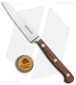 Boker Heritage 3.5" Vegetable Kitchen Knife Walnut Wood -BLADE HQ SHOP Boker Heritage Paring Knife BHQ 122932 jr bottlecap