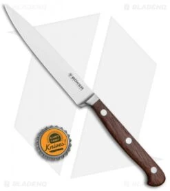 Boker Heritage 4.5" Office/Paring Kitchen Knife Walnut Wood -BLADE HQ SHOP Boker Heritage Utility Knife BHQ 122931 jr bottlecap