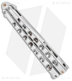 Boker Magnum Balifork Butterfly Trainer (4" Satin Fork) -BLADE HQ SHOP Boker Magnum Balifork Butterfly Knife Trainer BHQ 94432 ns spine