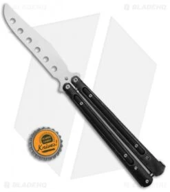 Boker Magnum Balisong Trainer Black G-10 (4.1" Satin) 01SC406SOI -BLADE HQ SHOP Boker Magnum Balisong Trainer Black G 10 01SC406SOI BHQ 99644 jr bottlecap 1