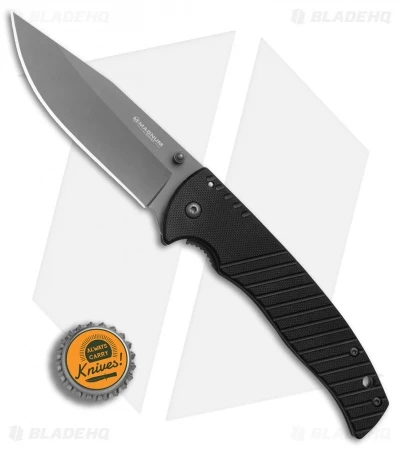 Boker Magnum Black Flash Spring Assisted Knife Black G-10 (3.7" Gray) 6 Boker Magnum Black Flash Spring Assisted Knife Black G-10 (3.7" Gray) - Image 4