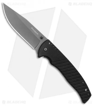 Boker Magnum Black Flash Spring Assisted Knife Black G-10 (3.7" Gray) 3 Boker Magnum Black Flash Spring Assisted Knife Black G-10 (3.7" Gray)