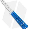 Boker Plus Mini Balisong Trainer Blue G-10 (3.25" Satin) 01BO715SOI -BLADE HQ SHOP Boker Plus Mini Balisong Trainer Blue Holes G 10 Satin 01BO715SOI BHQ 99636 jr