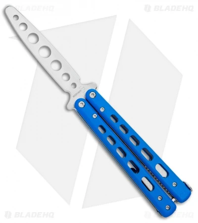 Boker Plus Mini Balisong Trainer Blue G-10 (3.25" Satin) 01BO715SOI 2 Boker Plus Mini Balisong Trainer Blue G-10 (3.25" Satin) 01BO715SOI