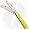 Boker Plus Mini Trapper Pocket Knife Yellow (3.125" Satin) 01BO294Y 1 Boker Plus Mini Trapper Pocket Knife Yellow (3.125" Satin) 01BO294Y -BLADE HQ SHOP Boker Plus Mini Trapper Yellow 01BO294Y BHQ 40629 jr