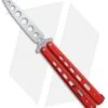 Boker Plus Balisong Trainer Butterfly Knife Red G-10 (4" Satin) 01BO712 -BLADE HQ SHOP Boker Plus balisong trainer red G10 satin BHQ 76461 er