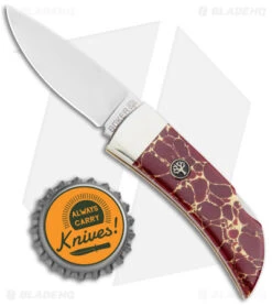 Boker Pocket Tru-Stone Lockback Knife Recon Stone (2.125" Satin) 111015 -BLADE HQ SHOP Boker Pocket Tru Stone LB Recon Stone Satin 111015 BHQ 105706 jr bottlecap jr