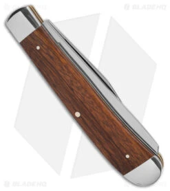 Boker Trapper Traditional Pocket Knife Smooth Rosewood (Polish D2) -BLADE HQ SHOP Boker Trapper Traditional Pocket Knife Smooth Rosewood Polish D2 BHQ 146651 td side