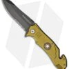 Boker Army Rescue Spring Assisted Knife Bronze (3.375" Black Serr) 01LL471