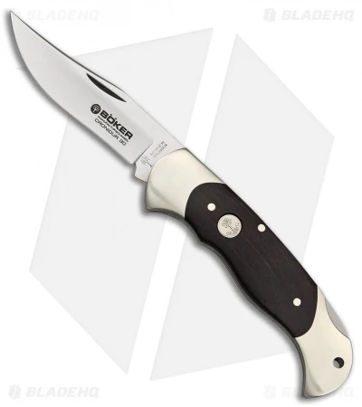Boker Cronidur 30 Classic Lockback Knife Brown Grenadill ( 4.125" Satin) 112013 3 Boker Cronidur 30 Classic Lockback Knife Brown Grenadill ( 4.125" Satin) 112013