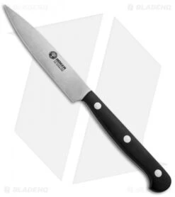 Boker Arbolito 6-Piece Kitchen Knife Set Black W/ Wooden Block -BLADE HQ SHOP boker kitchen 5pc set with block 03ba1112 c