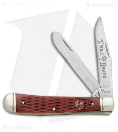Boker Red Shield Trapper Pocket Knife 4.125" BO110754 3 Boker Red Shield Trapper Pocket Knife 4.125" BO110754