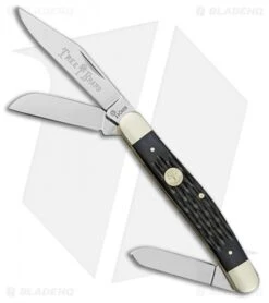 Boker Stockman Knife 4" Black Jigged Bone 110725