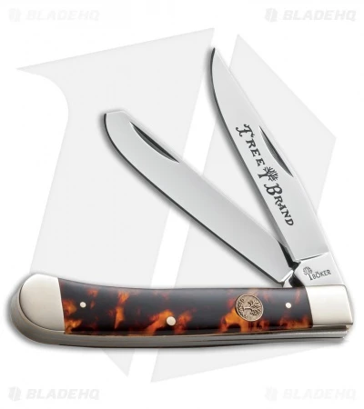 Boker Trapper Pocket Knife 4.25" Sim Tortoise 110731T 3 Boker Trapper Pocket Knife 4.25" Sim Tortoise 110731T